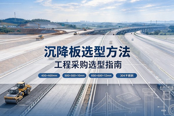 永登沉降板选择方法