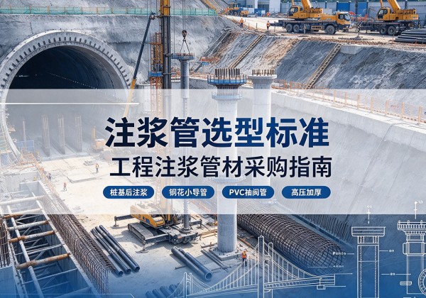 永登注浆管选型标准